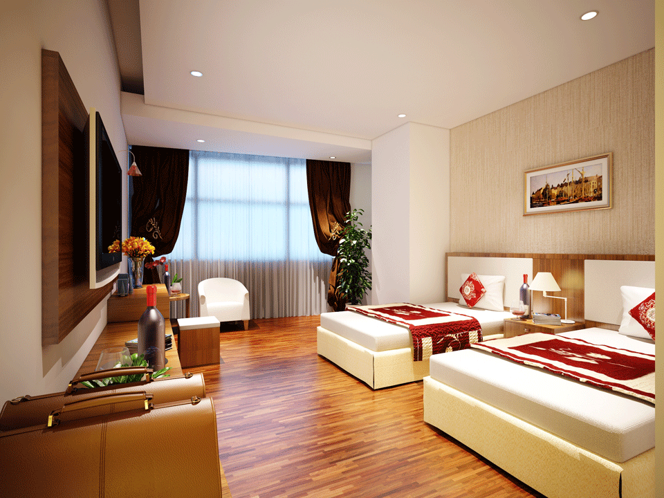 Thiết kế nội thất khách sạn Mường Thanh - Bắc Giang