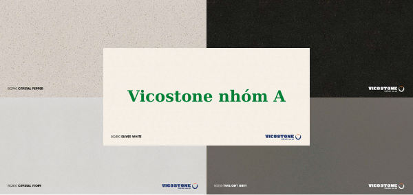 Mẫu Đá Vicostone Nhóm A Cho Không Gian Thêm Sự Tinh Tế