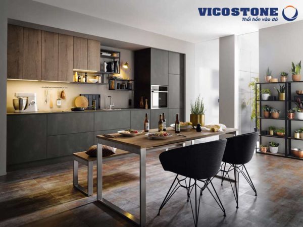 Mách Bạn Phong Cách Nhà Bếp Hợp Xu Hướng Với Đá Vicostone